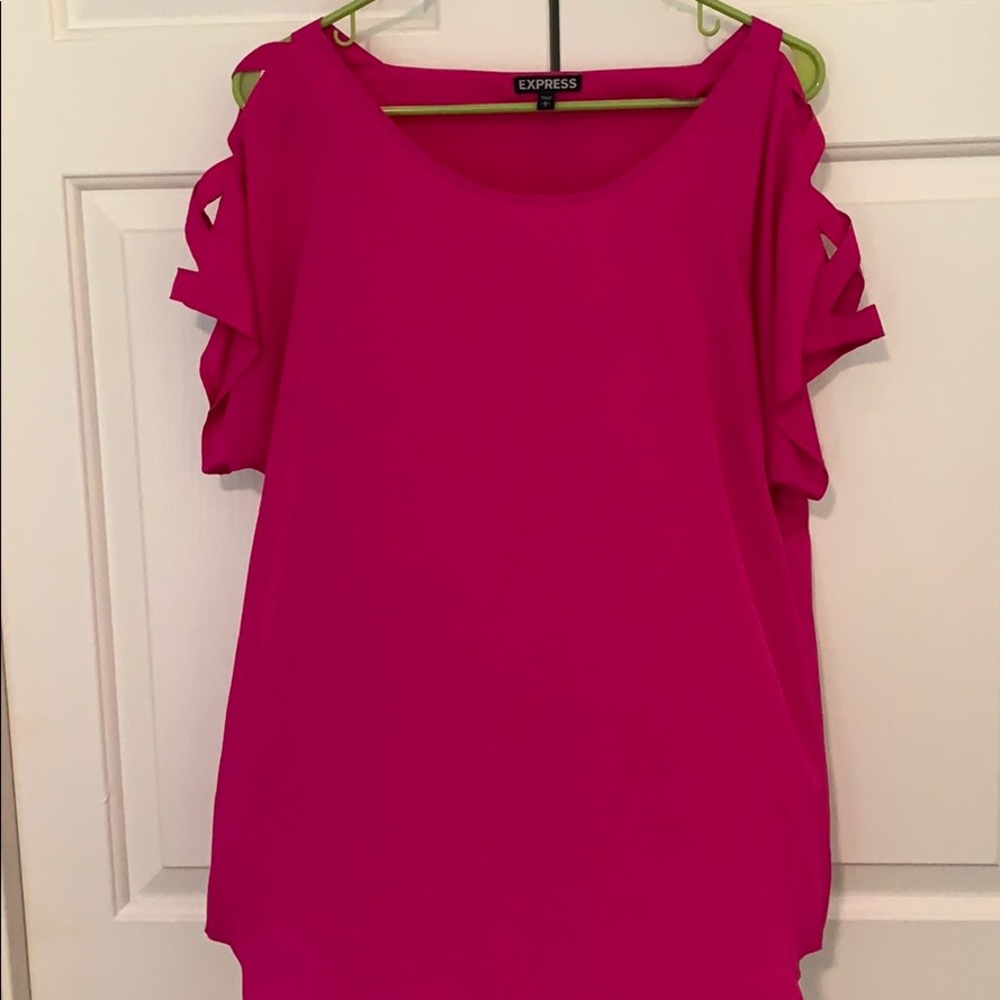 Hot Pink Blouse